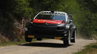 Test Citroen C3 WRC PLUS JUMP AND HARPIN (Coodrive experience GINO WRC)