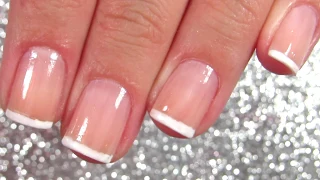 How To French Manicure On Short Nails