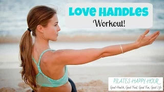 How to Lose Love Handles - 10 Minute Pilates Abs Workout!
