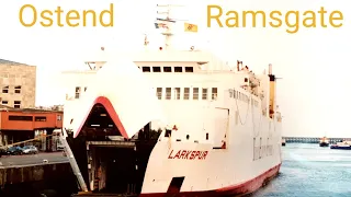 Ramsgate to Ostend aboard Larkspur | Full tour