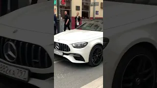 MERSEDES E63 S AMG на патриках