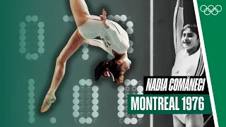 Nadia Comăneci 🤸🏼‍♀️ - All seven perfect 🔟's at Montreal 1976