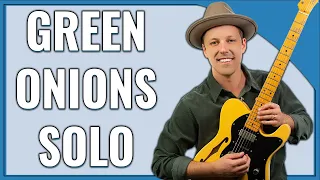 Green Onions Guitar Lesson (LEAD)