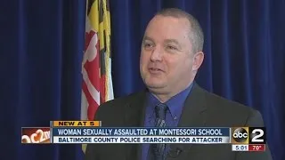 Baltimore Co. police are investigating a sexual assault on Montessori School campus