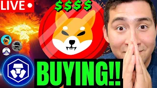 SHIBA INU COIN BREAKING POINT LIVE!🔴CRONOS MEMES EXPLODING