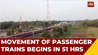 Watch: Railways Has Started Running Passenger Trains On Tracks Affected Due To Accident In Balasore