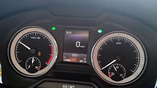 Skoda Octavia 3 1.5 TSI (150hp) acceleration