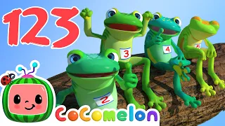 Five Little Speckled Frogs + More Nursery Rhymes & Kids Songs - ABCs and 123s | Learn with Cocomelon
