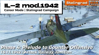 IL-2 mod.1942 Career | Attack Railway Junction | IL-2 Sturmovik Stalingrad #24