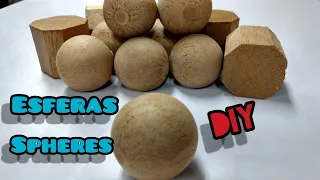 Esferas de Madera Facilísimo / Wooden Spheres / Деревянные шары