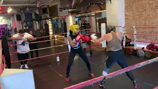 Women Open Sparring @ Work Train Fight - NoHo, NYC - 5-24-19