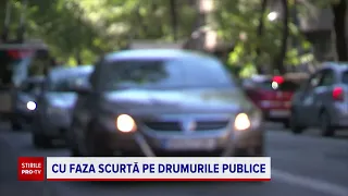 Șoferii, obligați să folosească luminile de întâlnire în timpul zilei pe toate drumurile publice