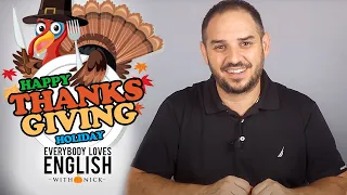 🦃 "HappyThanksgiving Day" explained. Everybody Loves English.