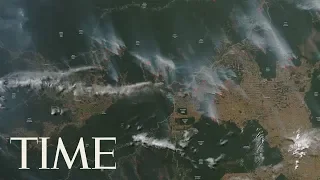 A Record Number Of Fires Are Currently Burning Across The Amazon Rainforest | TIME