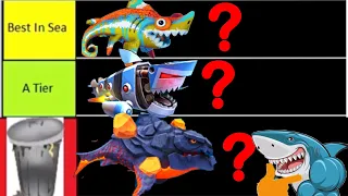 RATING ALL THE SPECIAL SHARKS IN HUNGRY SHARK EVOLUTION!!!