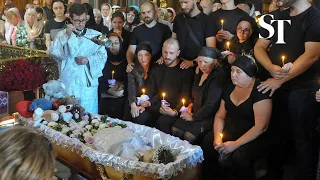 Family buries 4-year-old Ukrainian girl killed in Russian missile attack