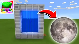 How To Make a Portal To The MOON Dimension in LOKICRAFT