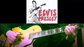 Thats All Right Elvis Presley Scotty Moore Guitar Cover Epiphone es295 Boss katana amp