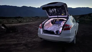 The Honda Crosstour AWD Micro Camper / How To Convert a Car Into a Camper