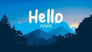Adele - Hello  (lyrics)