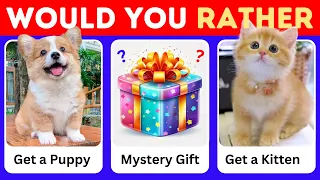 Would You Rather..? MYSTERY Gift Edition 🎁| #wouldyourather