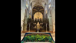 BBC Choral Evensong from Winchester Cathedral on 30th September 1998