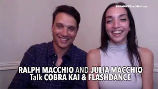 "The Karate Kid" Ralph Macchio and Julia Macchio Discuss Cobra Kai and Flashdance