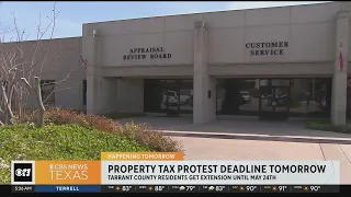 Deadline to file property tax protest is Wednesday