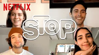 Elenco de Control Z joga o meu Stop! | Netflix Brasil
