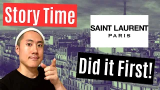 Story Time : Yves Saint Laurent does Streetwear