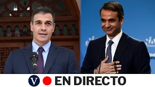 DIRECTO: Pedro Sánchez se reúne en Atenas con el presidente del país, Kyriakos Mitsotakis