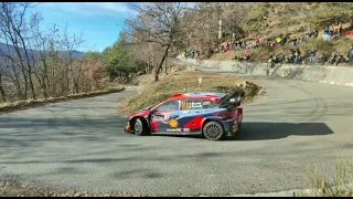 Rally Montecarlo 2023 un po' di passaggi vari