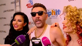 Интервью Сергея Шнурова на премии Top Hit Music Awards 2017