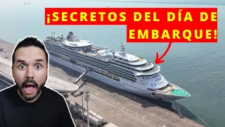 7 cosas que hacer en el DÍA DE EMBARQUE de tus cruceros | REACCIÓN