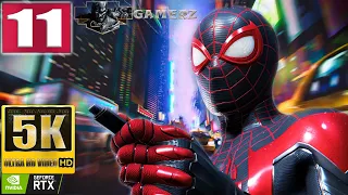 Spider-Man Miles Morales Walkthrough Gameplay Part 11 | No Commentary | @CrazyGamerzOfficial | 5k HD