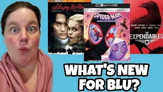 What's New For Blu? - Across The Spiderverse, The Expendables Steelbooks and Sleepy Hollow 4K!