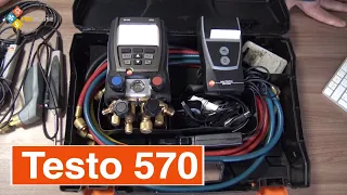 Обзор манометрического коллектора Testo 570