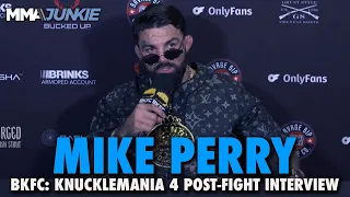 Mike Perry is 'Above Gold' After Another BKFC Knockout, Reacts to Conor McGregor Ownership Stake