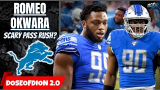 Romeo Okwara Is A Top Tier Pass Rusher: Lions Could Have Scary Rush! #OKWARriors