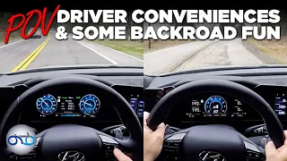 Hyundai Elantra N POV | Drivers Conveniences and Backroad Fun