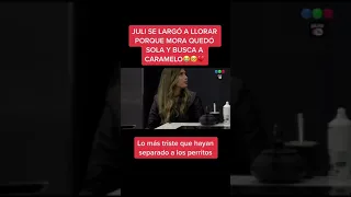 JULIETA SE LARGA A LLORAR PORQUE SEPARARON A MORA Y CARAMELO