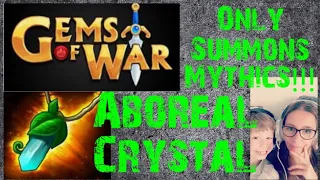 Aboreal Crystal Summons only Mythics Gems of War Kimi500