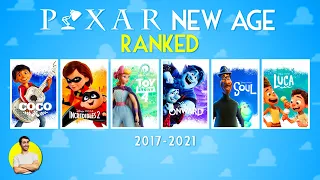 PIXAR New Age (2017 - 2021) - All 6 Movies Ranked Worst to Best (w/ LUCA)