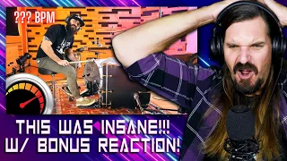 How Many BPM? 🤯 w/ BONUS Reaction! *Drummer Reacts*