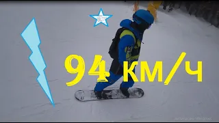 Какая СКОРОСТЬ на красных трассах ??   Буковель 2021/2022 #Bukovel 2021/2022