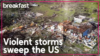 300 tornadoes have struck the US in April alone | TVNZ Breakfast