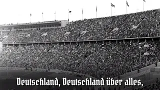 "Das Deutschlandlied" [National Anthem of Germany 1936 Olympics]