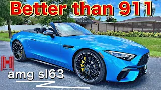 2023 Mercedes AMG-SL63 is this the BEST Roadster to BUY :All Specs & Test Drive