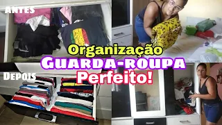 COMO ORGANIZAR UM GUARDA-ROUPA | GAVETAS, DOBRAS, ROUPEIRO E MAIS...