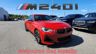 NEW ARRIVAL! My 2024 BMW M240i Melbourne Red Metallic